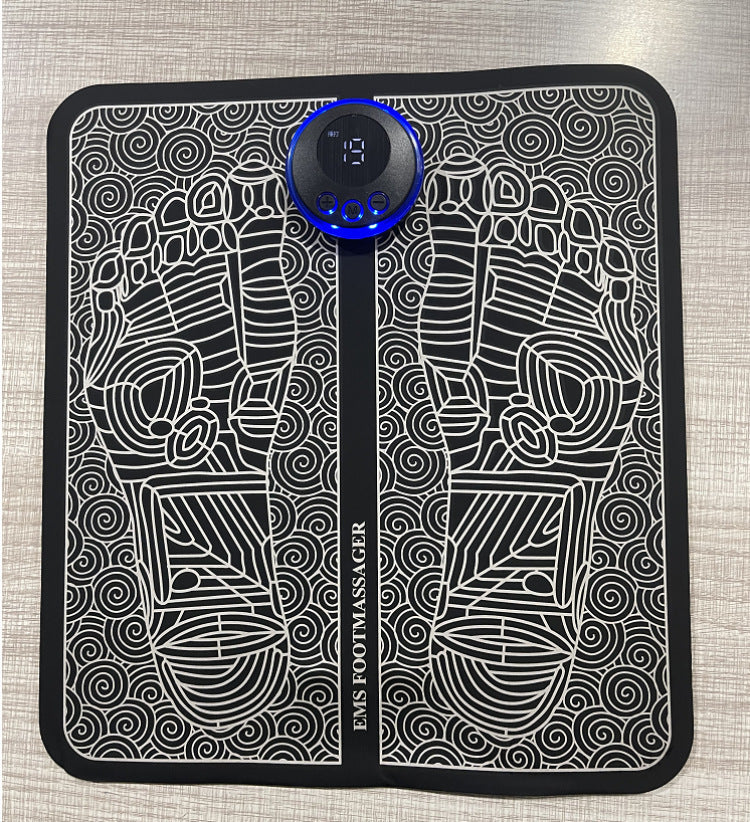 Electric EMS Foot Massager Pad Muscle Stimulator Pain Relief Mat