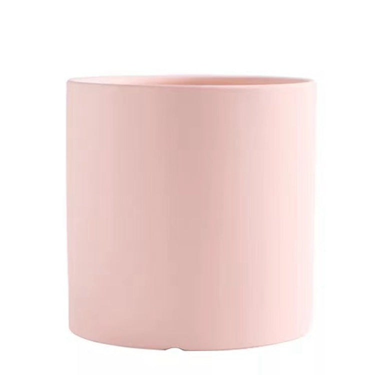 Nordic Colorful Ceramic Succulent Planter Flowerpot With Tray Hole