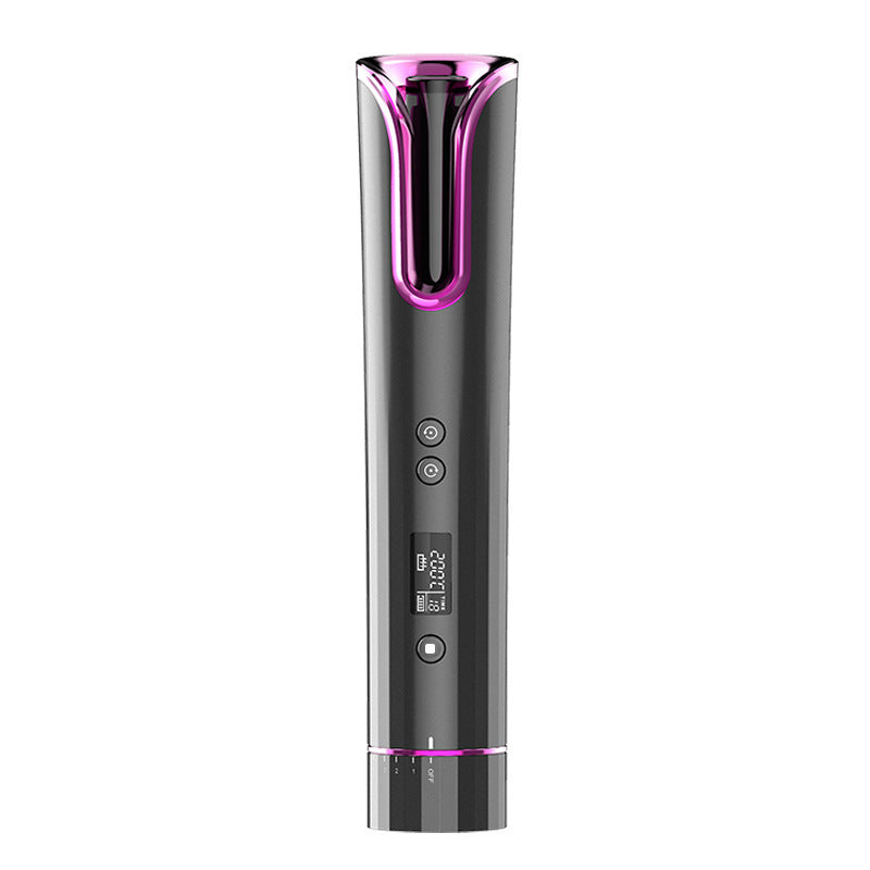 Cordless Automatic Ceramic Hair Curler USB Wireless Curling Wand