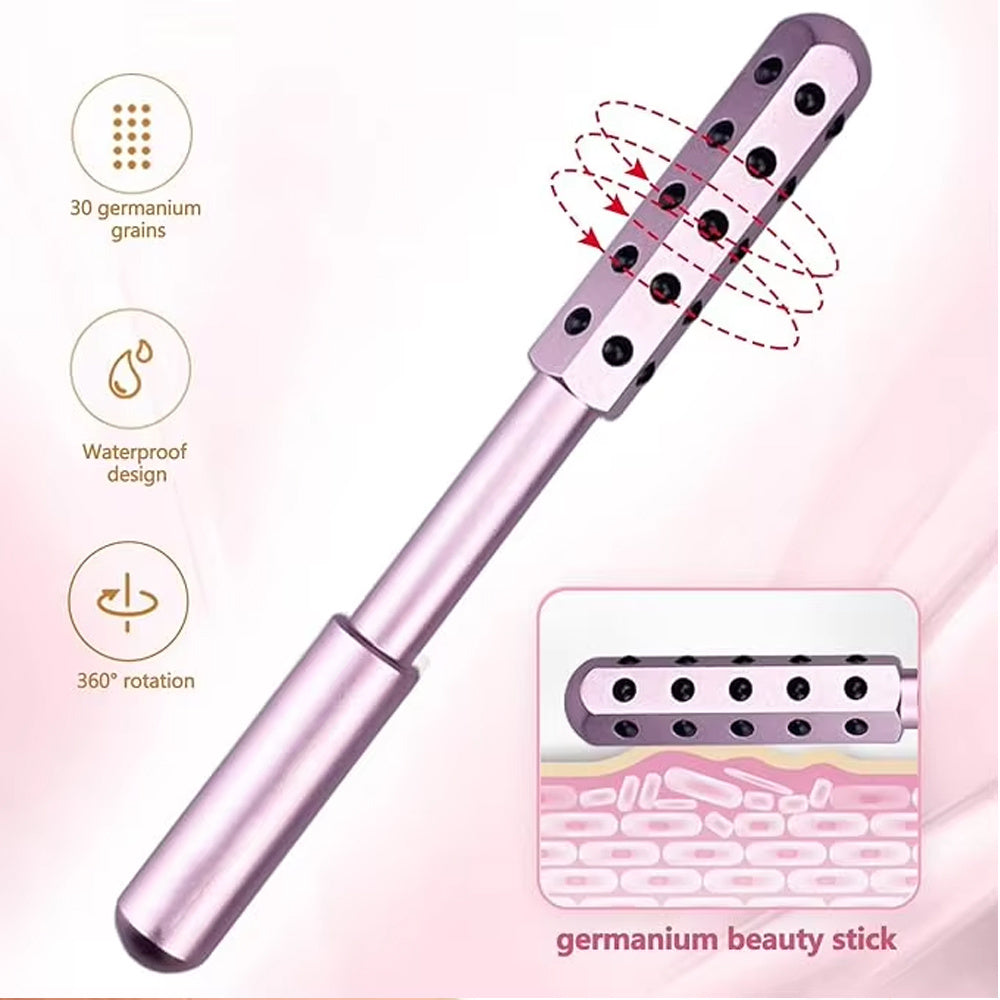 Germanium Beauty Stick Facial Roller Anti-Wrinkle Face Massager Wand