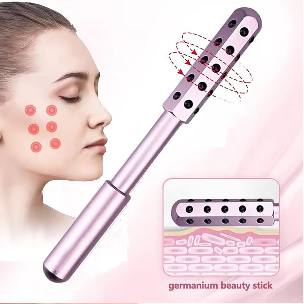 Germanium Beauty Stick Facial Roller Anti-Wrinkle Face Massager Wand