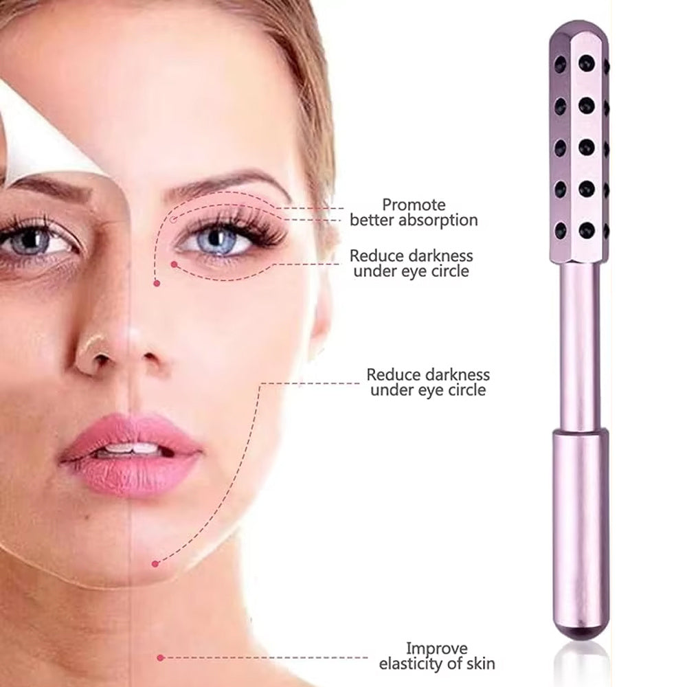 Germanium Beauty Stick Facial Roller Anti-Wrinkle Face Massager Wand