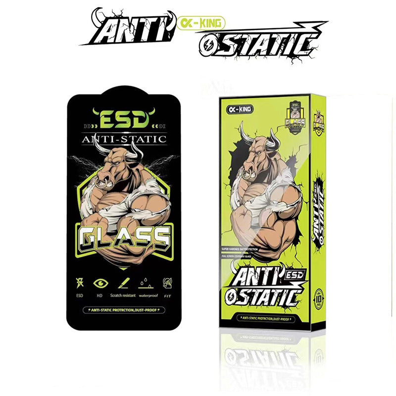 Premium ESD Anti-Static Tempered Glass Screen Protector  – 9H Hardness, Bubble-Free Installation UK Stock - Fast Delivery]