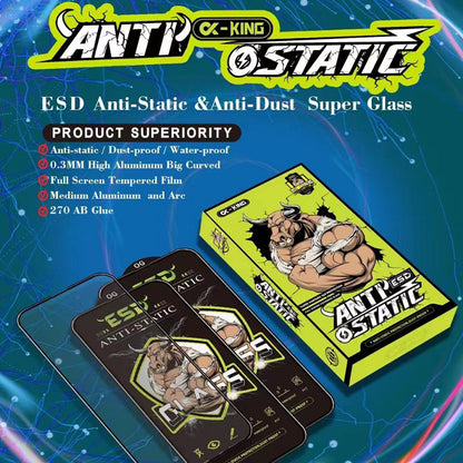 Premium ESD Anti-Static Tempered Glass Screen Protector  – 9H Hardness, Bubble-Free Installation UK Stock - Fast Delivery]