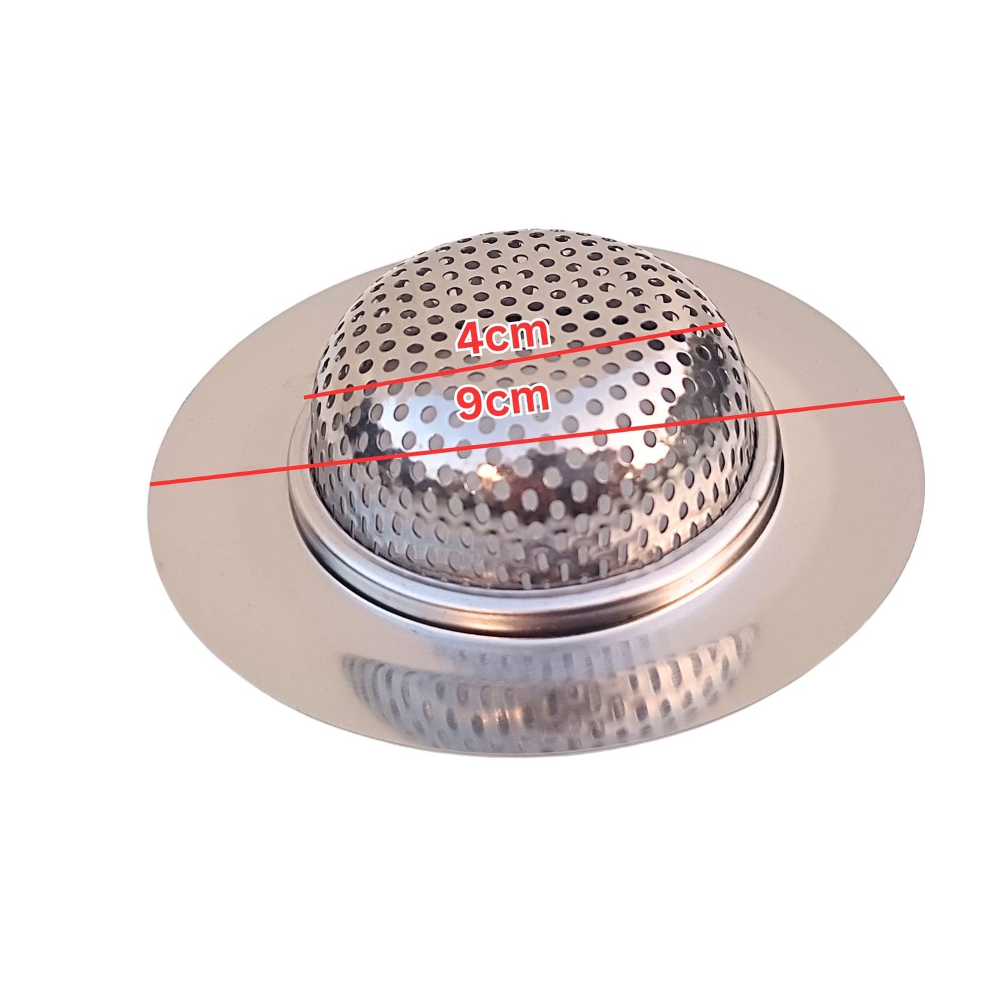 Durable Stainless Steel Kitchen Sink Strainers | Fine Mesh Sieve, Slop Filter Trap & Hair Catcher for Shower - Fabulous Corner