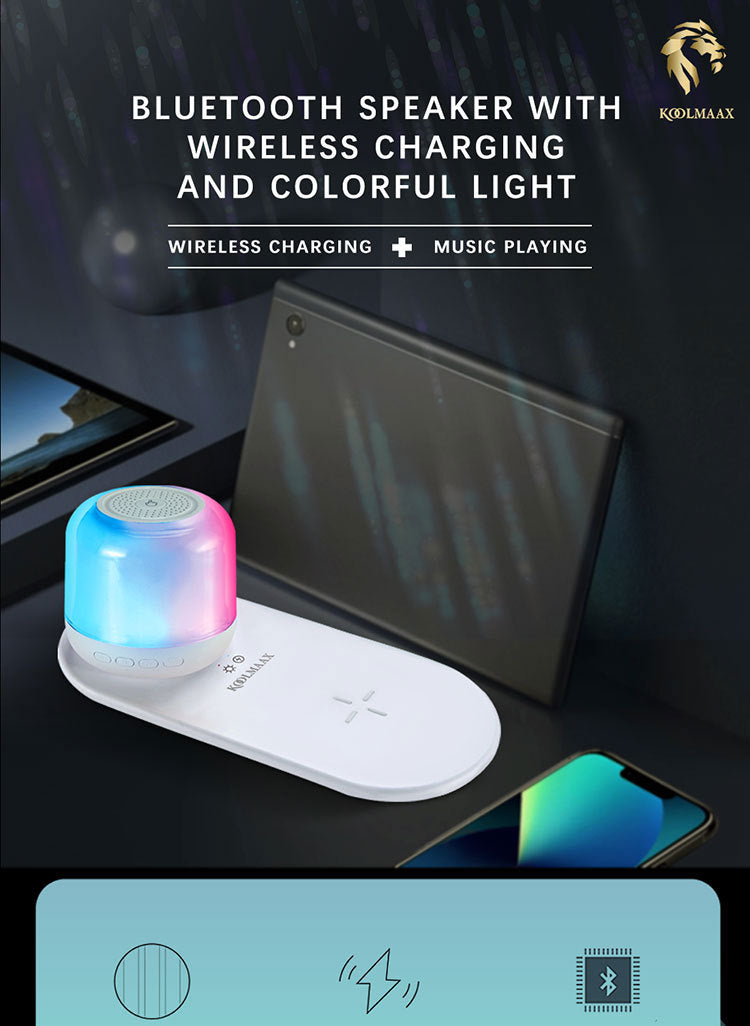 Koolmaax 2025 Night Light Charger 3 In 1 With Bedside Lamp Versatile New Trend