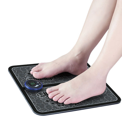 Electric EMS Foot Massager Pad Muscle Stimulator Pain Relief Mat