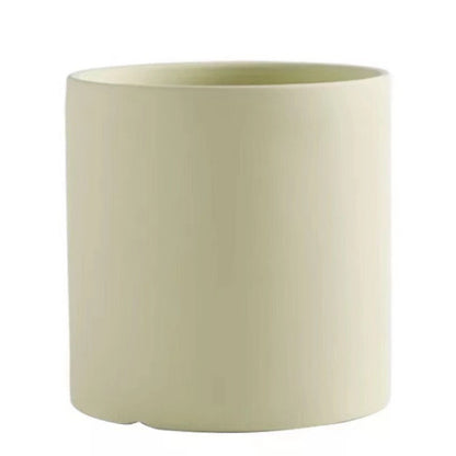 Nordic Colorful Ceramic Succulent Planter Flowerpot With Tray Hole