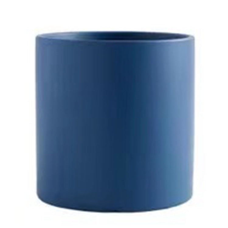 Nordic Colorful Ceramic Succulent Planter Flowerpot With Tray Hole