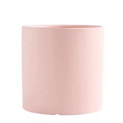 Nordic Colorful Ceramic Succulent Planter Flowerpot With Tray Hole
