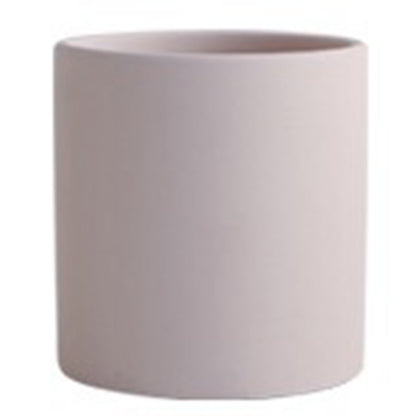 Nordic Colorful Ceramic Succulent Planter Flowerpot With Tray Hole