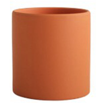 Nordic Colorful Ceramic Succulent Planter Flowerpot With Tray Hole