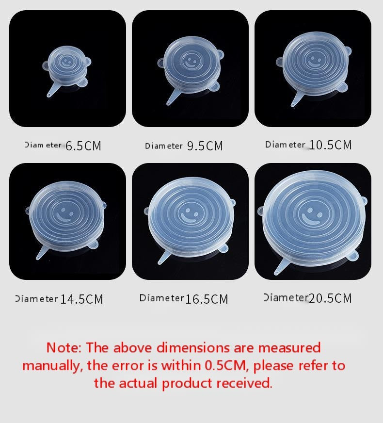 Multifunctional Stretchable Silicone Freshness Bowl Cover