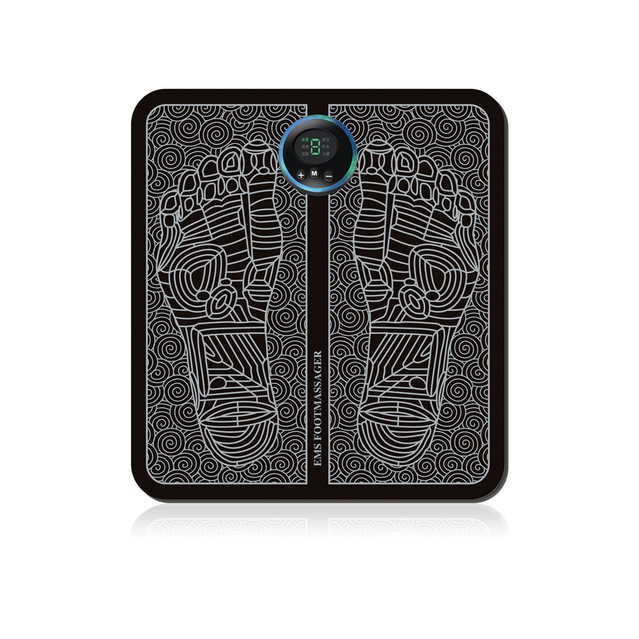 Electric EMS Foot Massager Pad Muscle Stimulator Pain Relief Mat