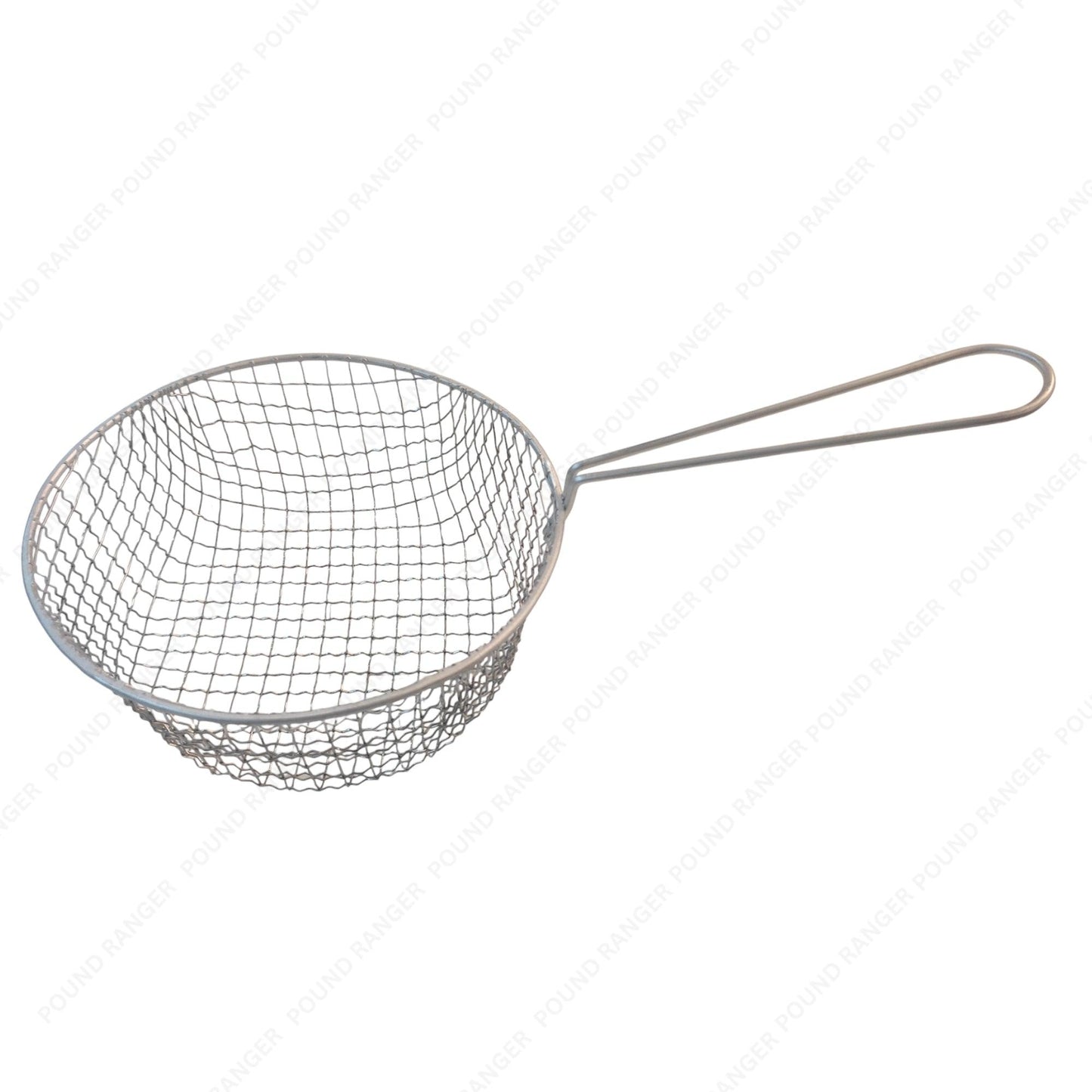 7” & 8.2” Chip Pan Replacement Wire Fryer Basket - Frying Pan Strainer & Oil Drainer for Fries Buckets - Fabulous Corner