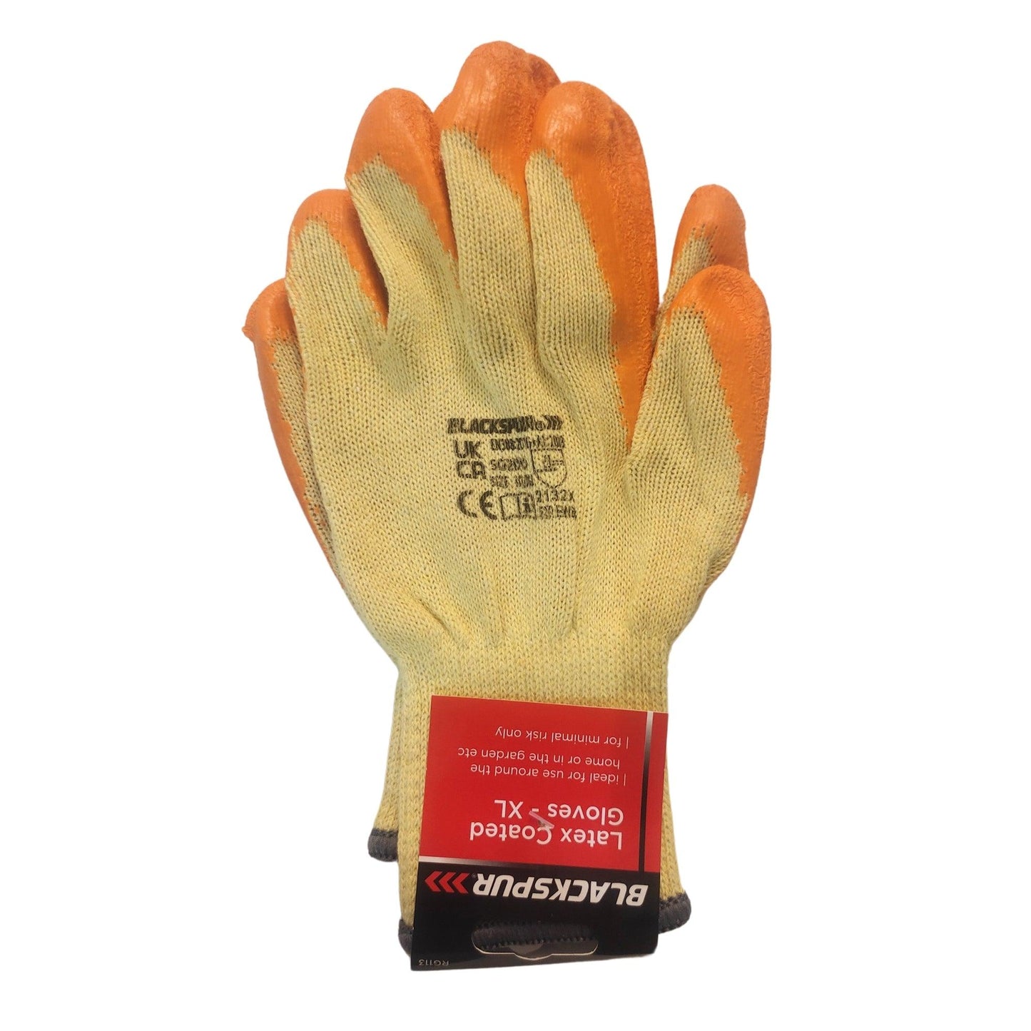 PU Nitrile Coated Industrial Safety Gripper Gloves for Construction Builders Road - Cleaning - Fabulous Corner