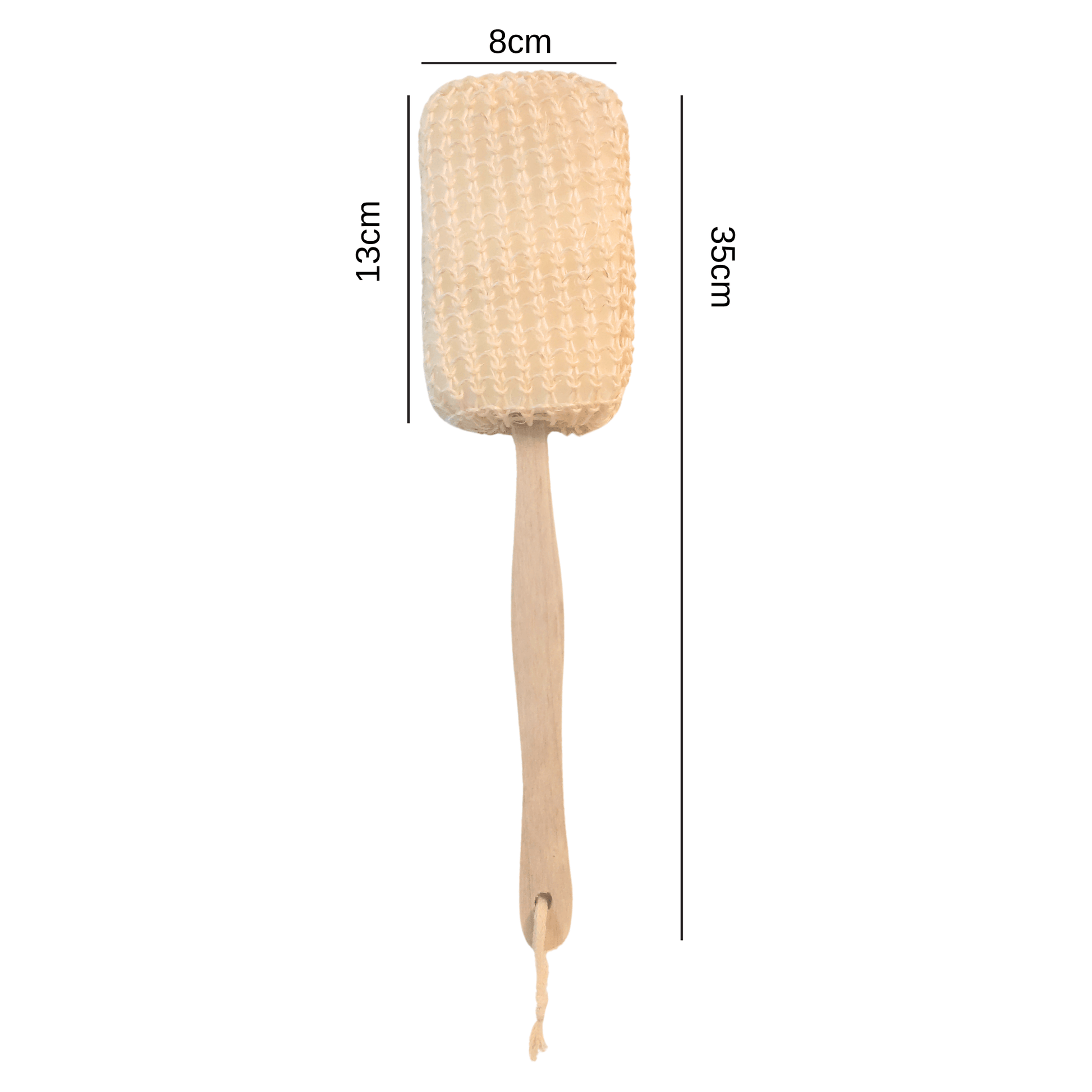 Shower Brush Exfoliating Mesh Net Brush Loofah Long Handle Pouf Bath Brush Back & Body Scrubber Luffa Bath Sponge Lower Legs Bath Shower Scrub Puff Scrunchie Soft Mesh Net - Fabulous Corner