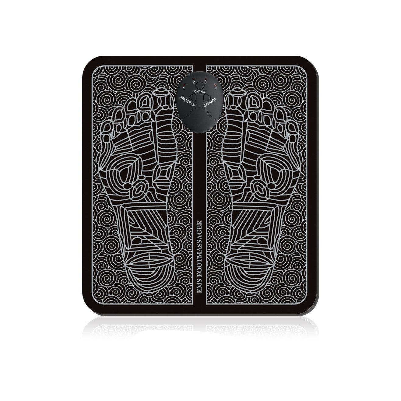 Electric EMS Foot Massager Pad Muscle Stimulator Pain Relief Mat