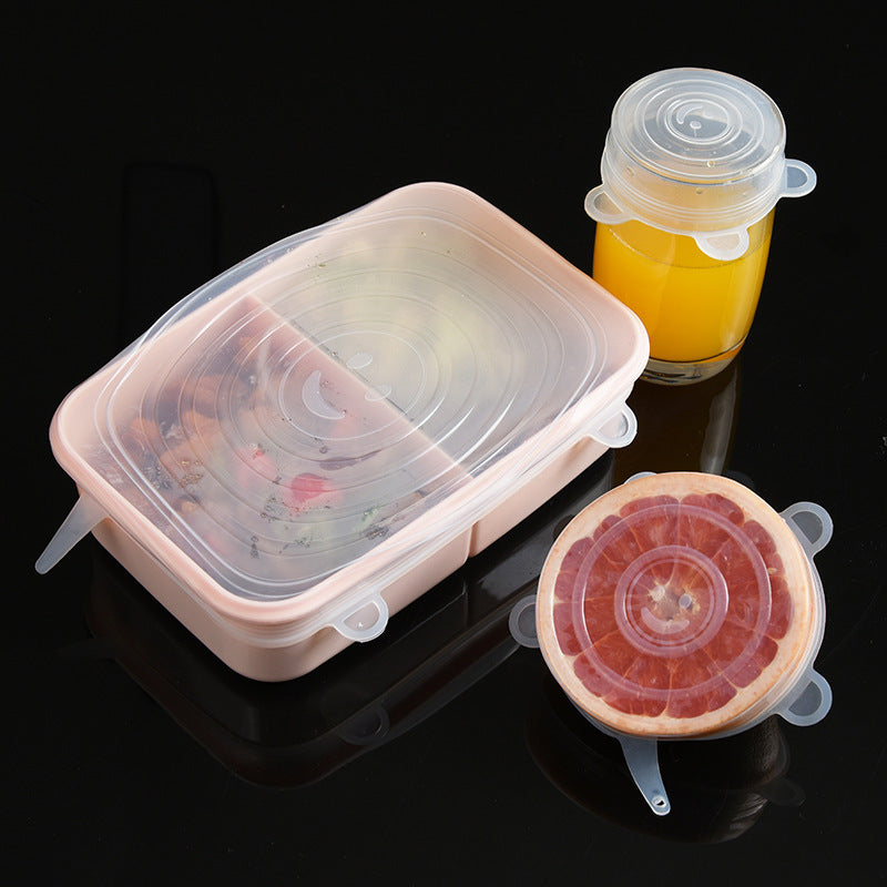 Multifunctional Stretchable Silicone Freshness Bowl Cover