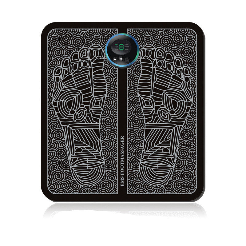 Electric EMS Foot Massager Pad Muscle Stimulator Pain Relief Mat