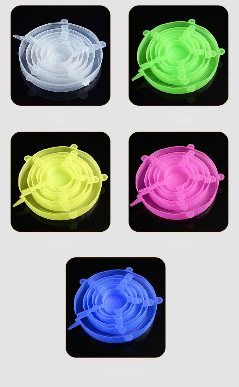 Multifunctional Stretchable Silicone Freshness Bowl Cover