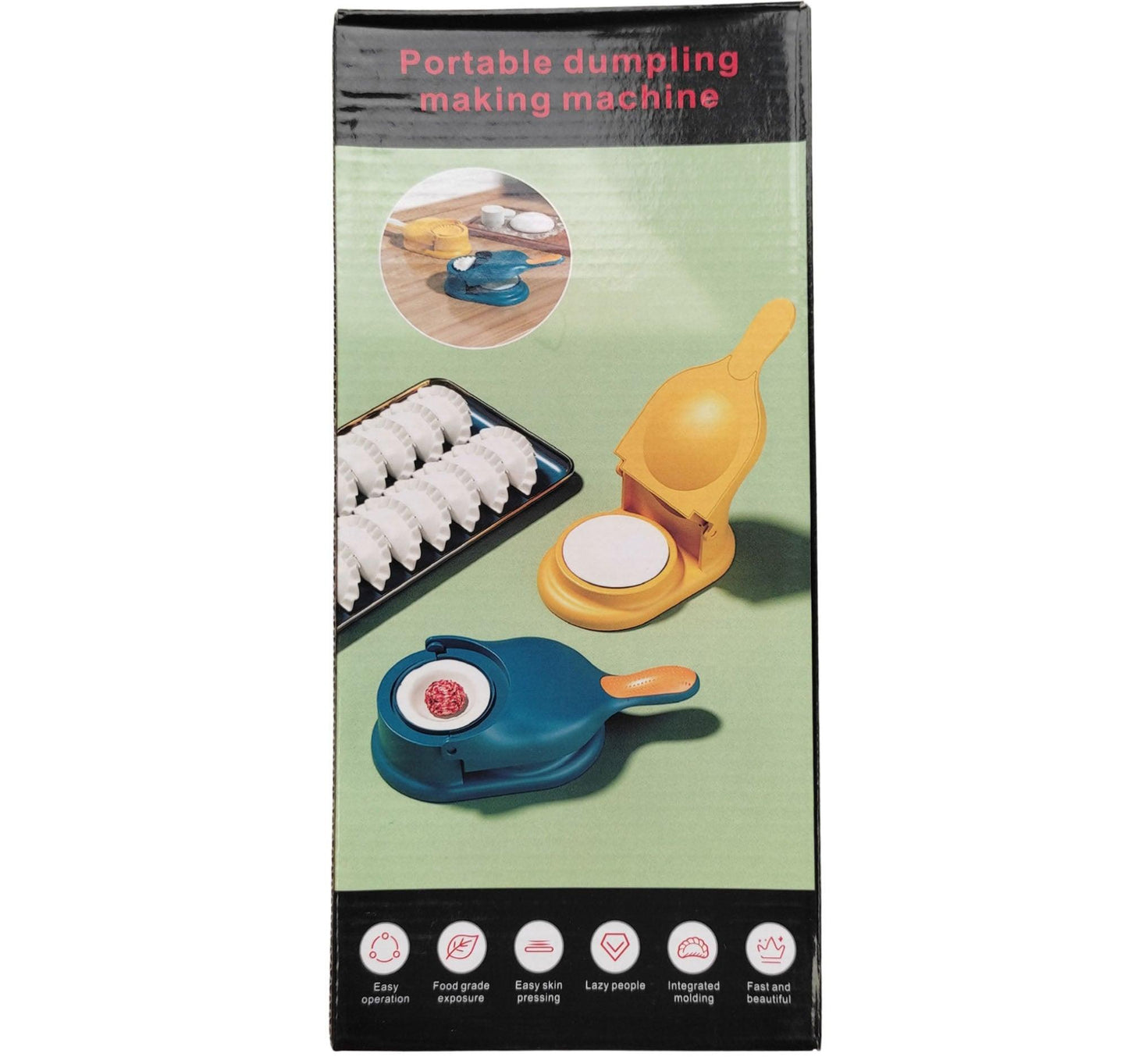 Dumpling Press Machine Ravioli Maker Manufacturing Device Roll Out - Fabulous Corner