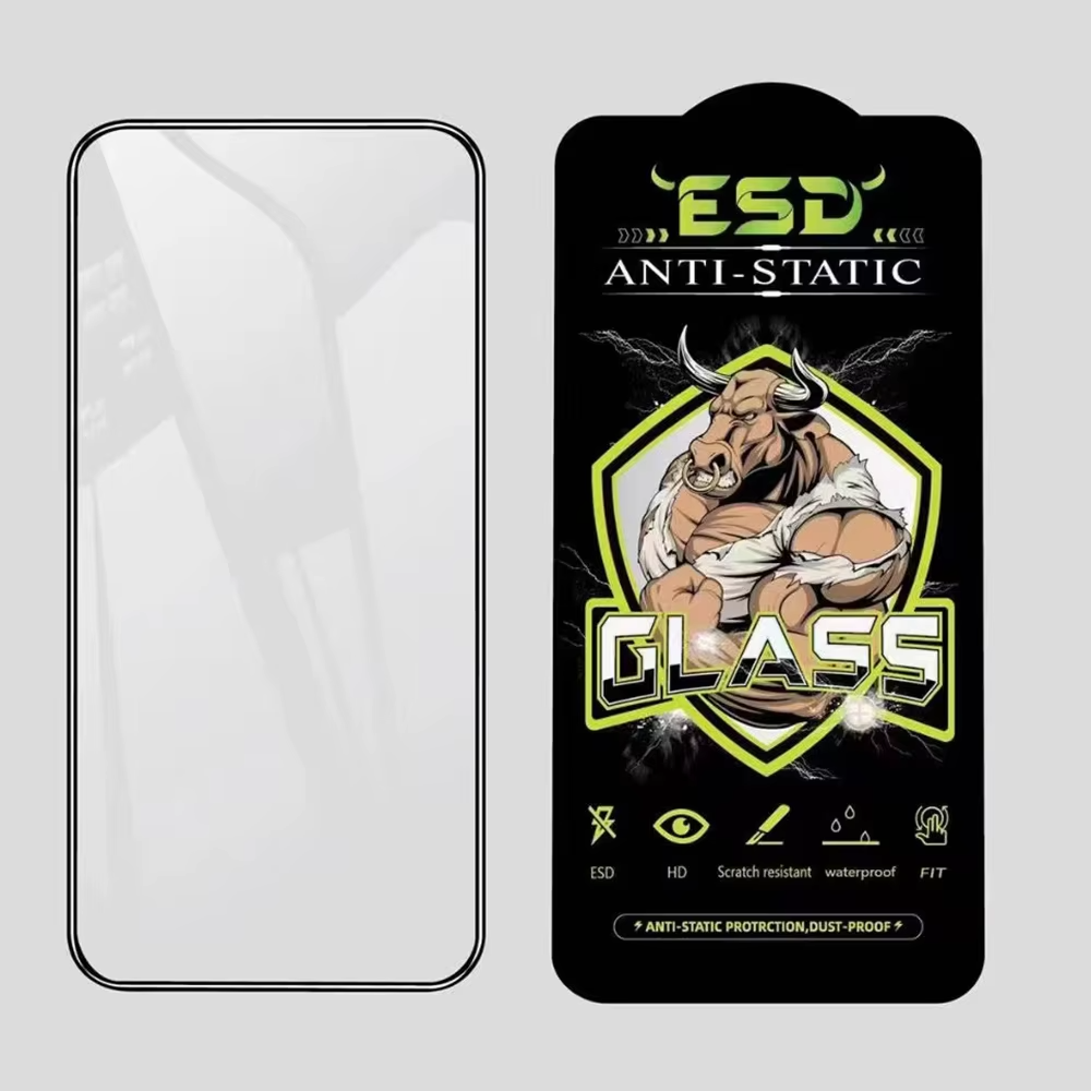 Premium ESD Anti-Static Tempered Glass Screen Protector  – 9H Hardness, Bubble-Free Installation UK Stock - Fast Delivery]