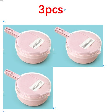 8 in 1 Mandoline Slicer Grater Peeler Cutter Kitchen Tool