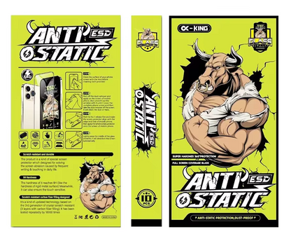 Premium ESD Anti-Static Tempered Glass Screen Protector  – 9H Hardness, Bubble-Free Installation UK Stock - Fast Delivery]