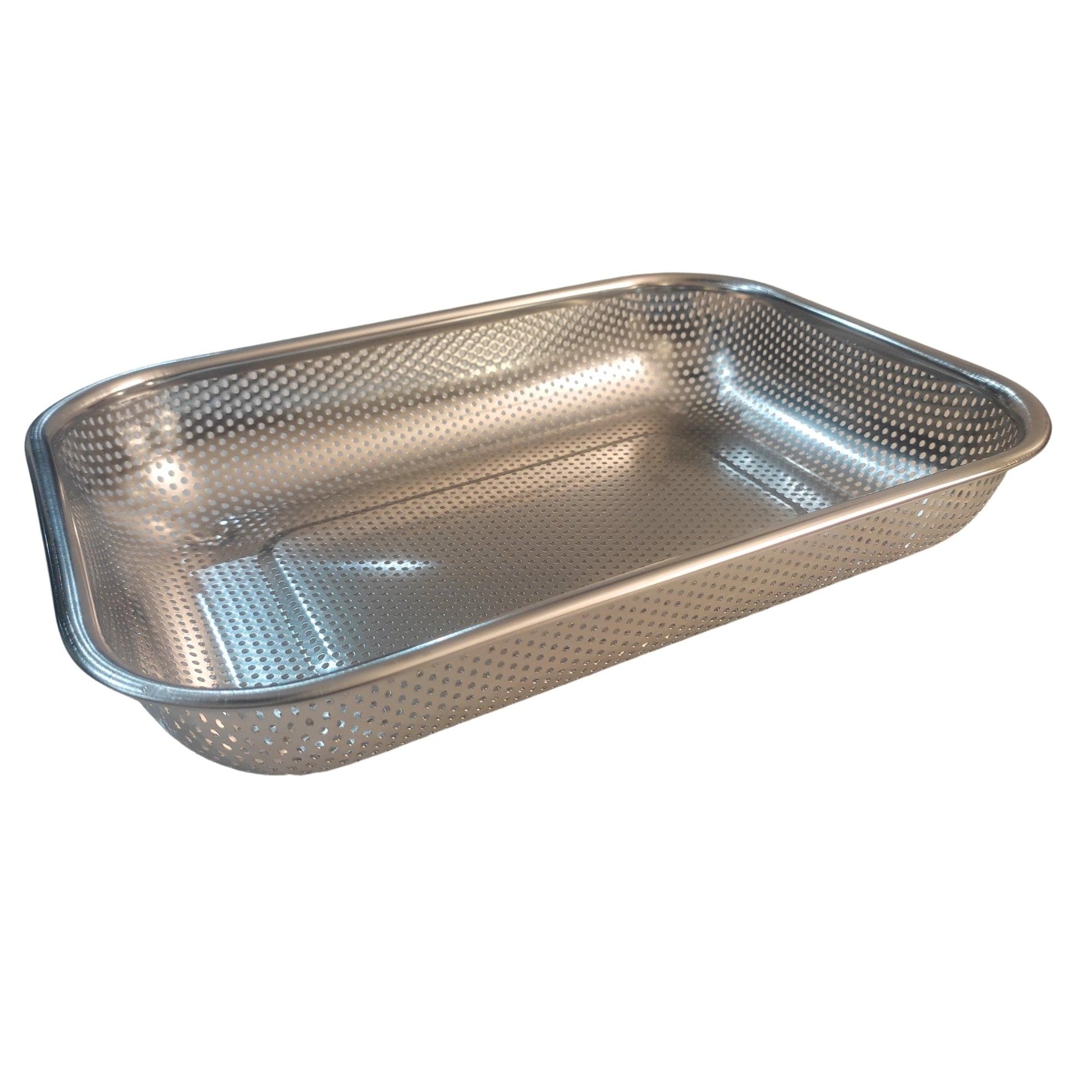 Stainless Steel Square Basket Drainer - Multi-Use Dish Colander & Utensil Sieve for Efficient Washing - Fabulous Corner