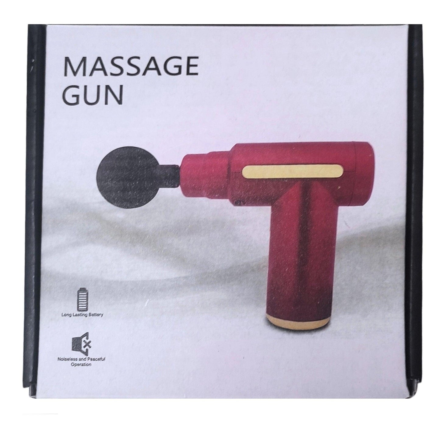 Mini Massage Gun for Muscle Deep Tissue Percussion Portable Handheld Full Body Relief Quiet USB Rechargeable - Fabulous Corner