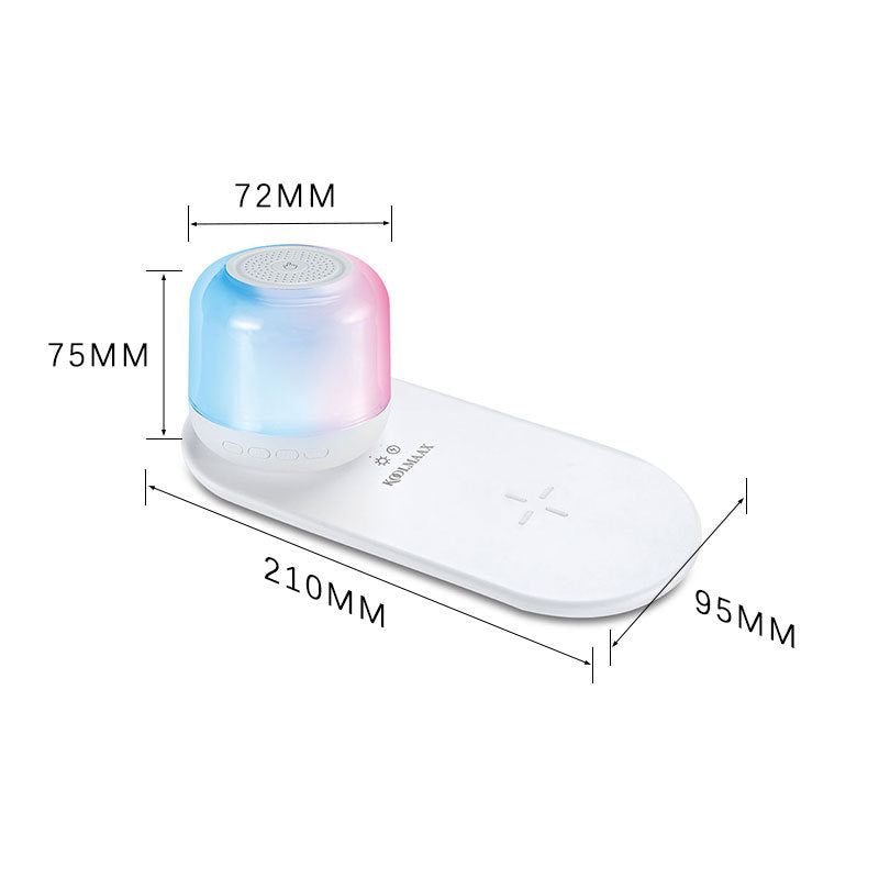 Koolmaax 2025 Night Light Charger 3 In 1 With Bedside Lamp Versatile New Trend