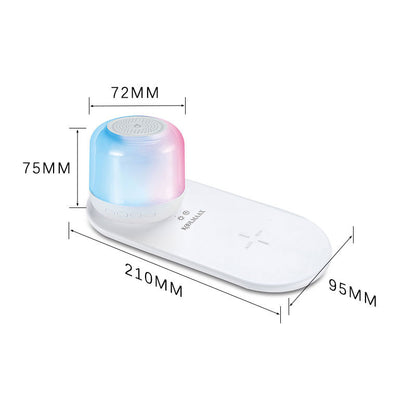 Koolmaax 2025 Night Light Charger 3 In 1 With Bedside Lamp Versatile New Trend