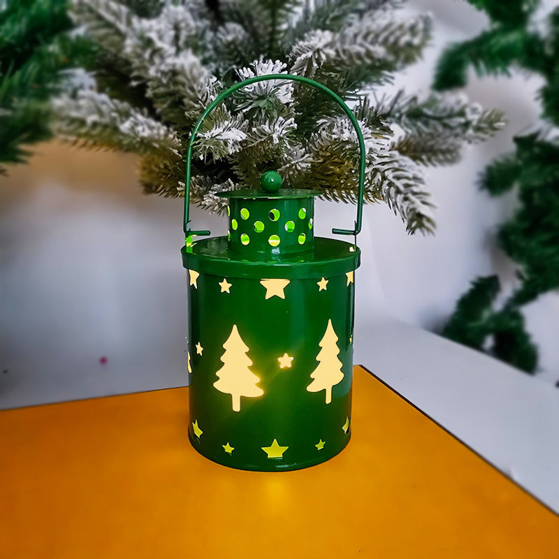 Christmas LED Candle Lanterns Nordic Style Electronic Holiday Decorations Lights
