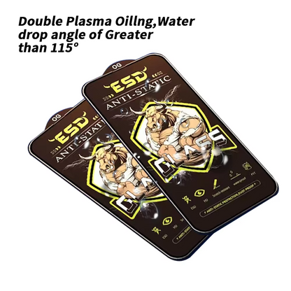 Premium ESD Anti-Static Tempered Glass Screen Protector  – 9H Hardness, Bubble-Free Installation UK Stock - Fast Delivery]