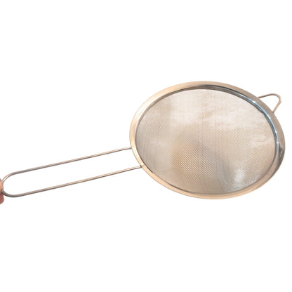 Durable Stainless Steel Mesh Strainer - Classic Sieve & Kitchen Colander for Efficient Filtering #CookingEssentials #KitchenTools - Fabulous Corner