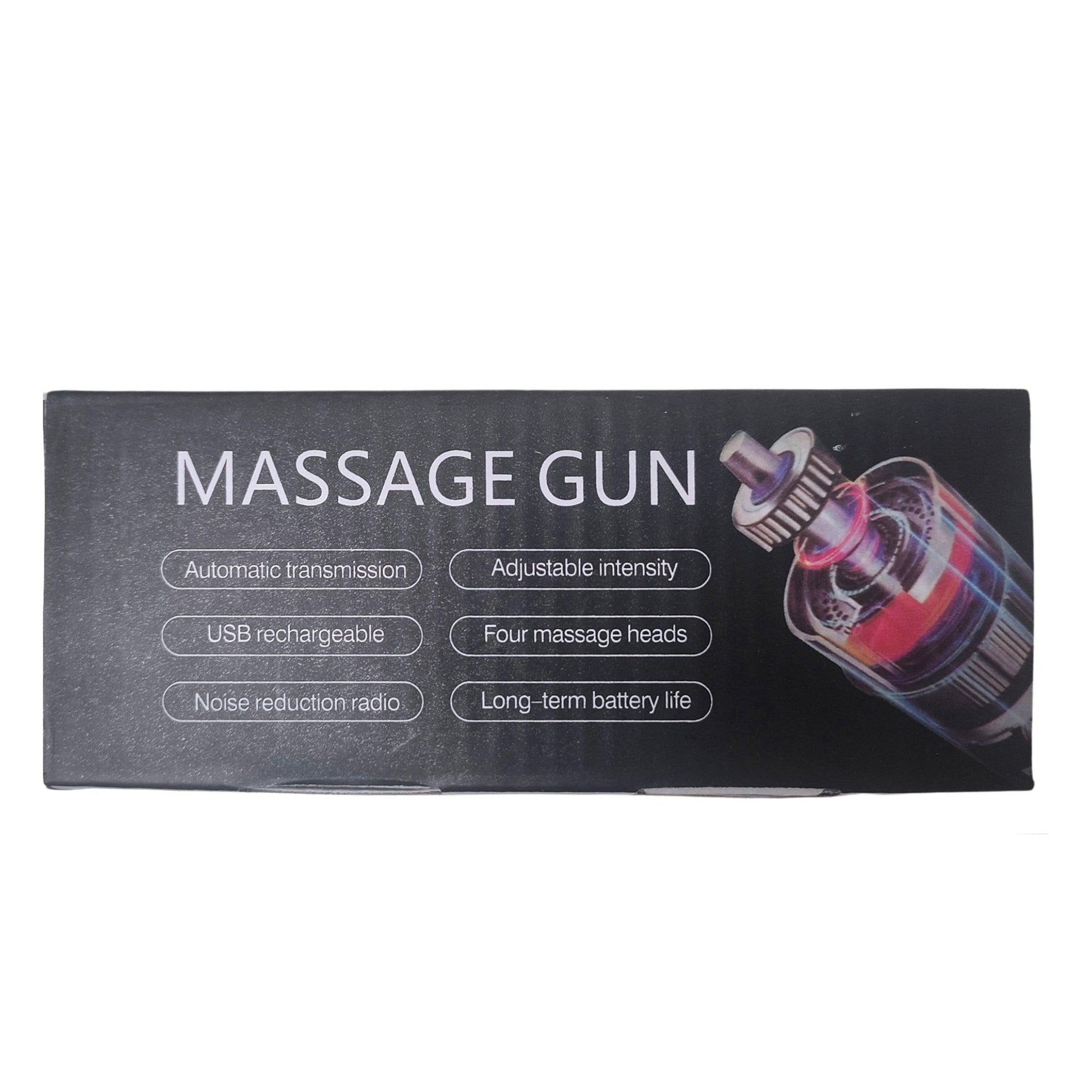 Mini Massage Gun for Muscle Deep Tissue Percussion Portable Handheld Full Body Relief Quiet USB Rechargeable - Fabulous Corner