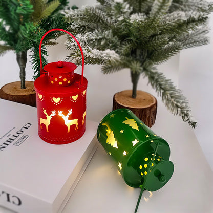 Christmas LED Candle Lanterns Nordic Style Electronic Holiday Decorations Lights