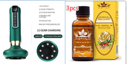 Electric Anti-Cellulite Vacuum Cupping Massager Slimming Gua Sha Cups