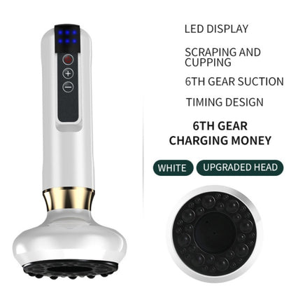 Electric Anti-Cellulite Vacuum Cupping Massager Slimming Gua Sha Cups