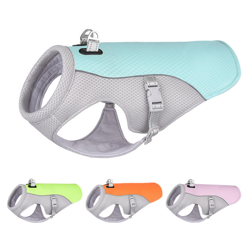 Breathable Summer Dog Cooling Vest Heat-Resistant Sun-Proof Clothes