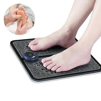 Electric EMS Foot Massager Pad Muscle Stimulator Pain Relief Mat