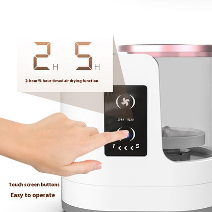 Electric Rechargeable Makeup Brush Cleaner Automatic Cleaning Tool With Stand