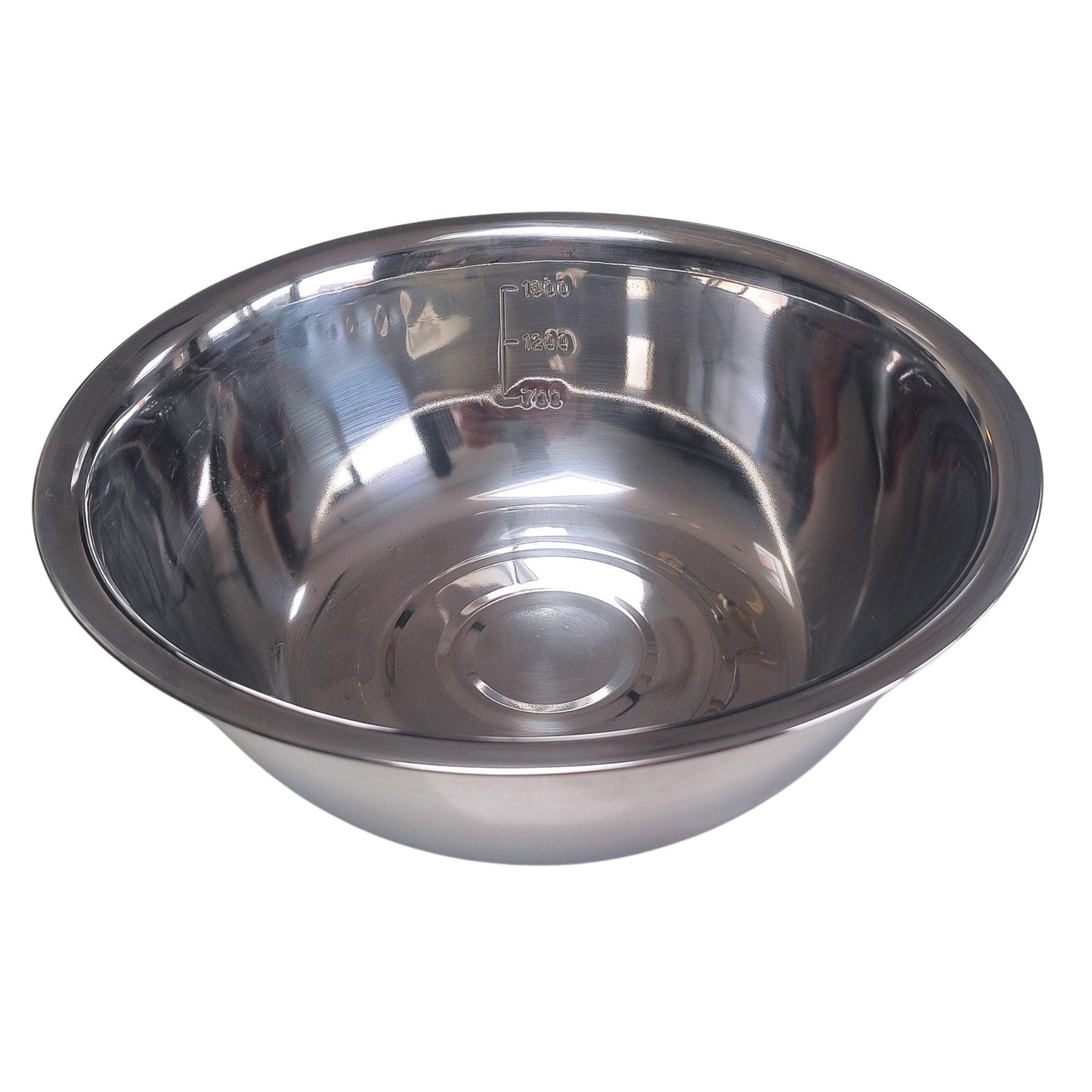 Stainless Steel Stackable Metal Snack Curry Pudding Serving Mixing Salad Bowl - Fabulous Corner