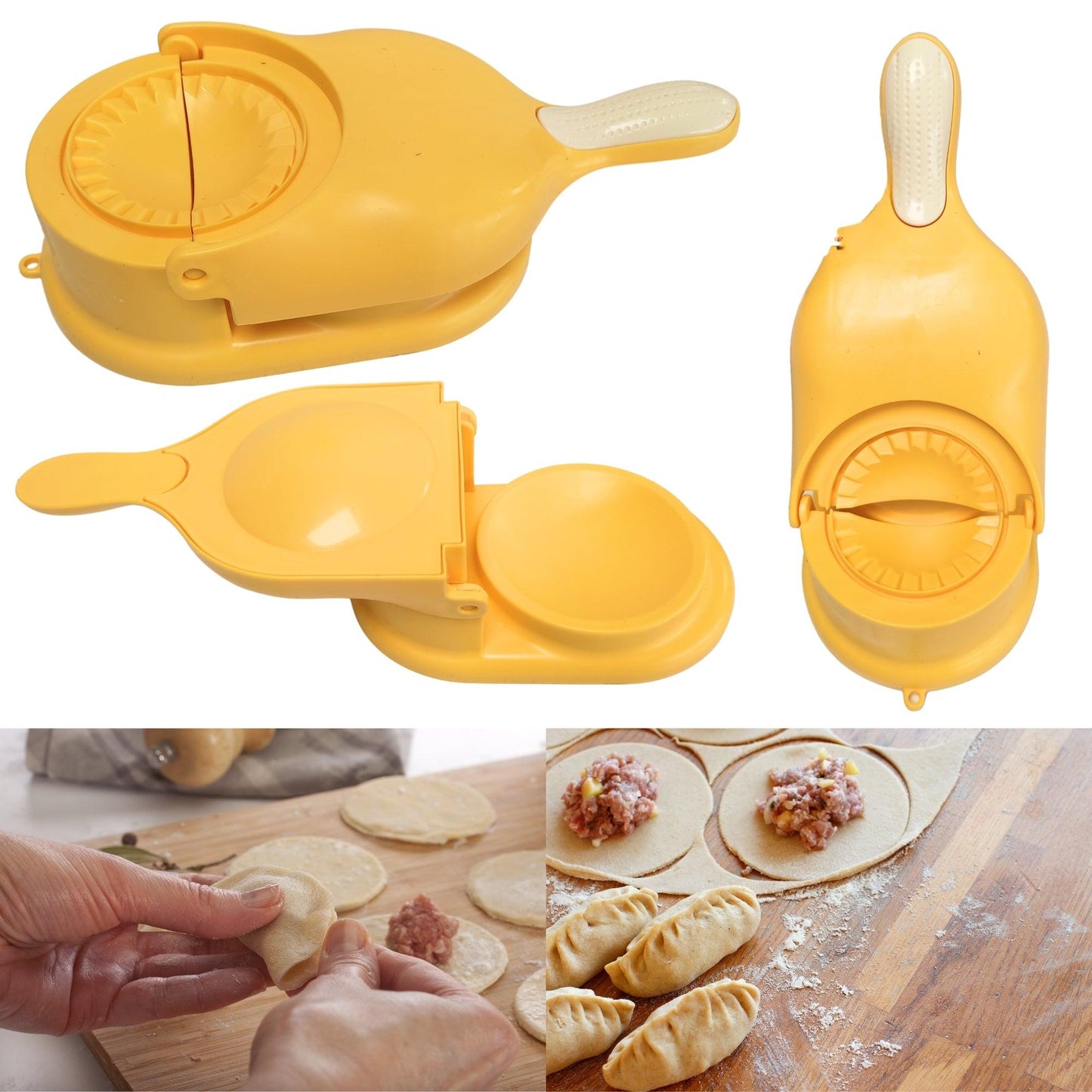 Dumpling Press Machine Ravioli Maker Manufacturing Device Roll Out - Fabulous Corner