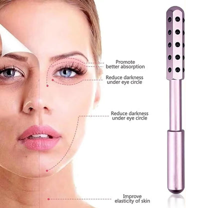 Germanium Beauty Stick Facial Roller Anti-Wrinkle Face Massager Wand