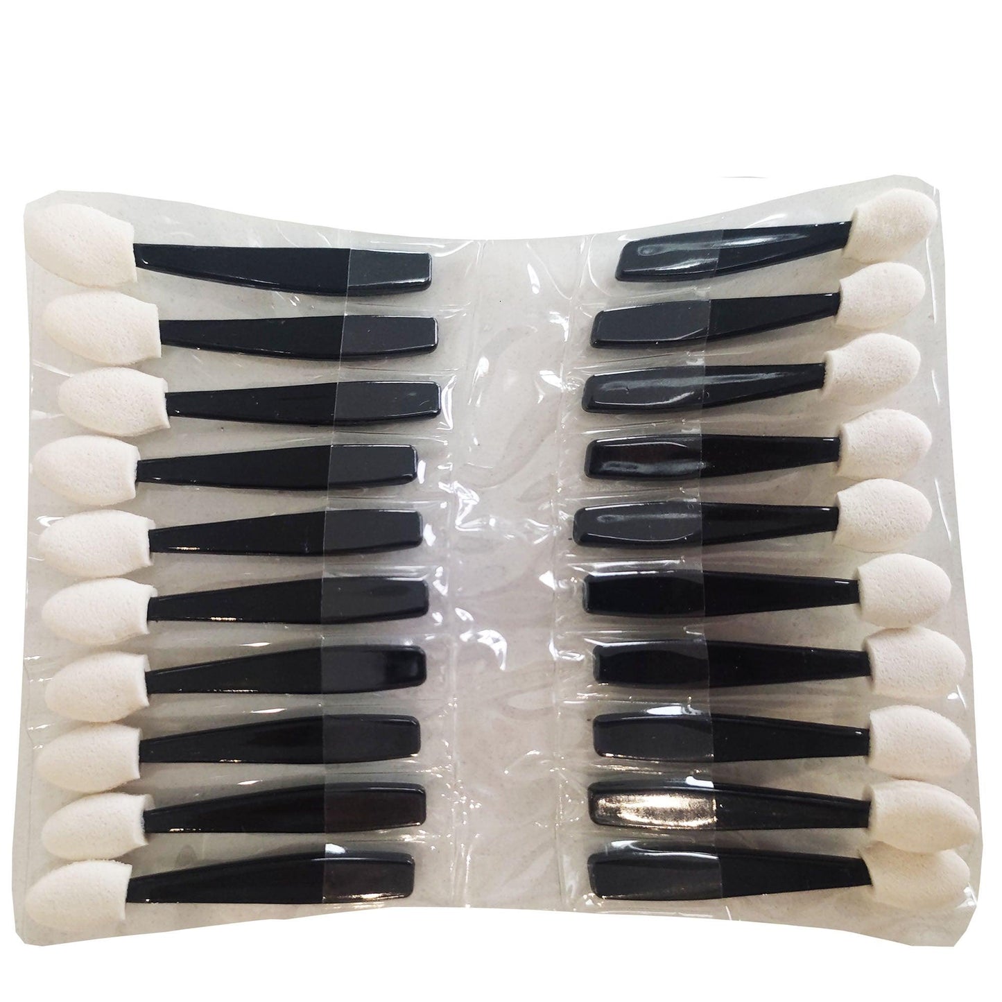 "20-Piece Double-Sided Eye Shadow Brushes - Small Size for Precision Makeup" - Fabulous Corner