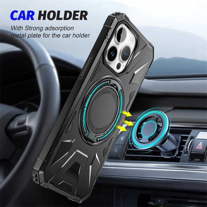 Shockproof Armor Case for iPhone 15 16 17E Dual Layer Rugged Cover Anti Slip Grip Heavy Duty Protection UK