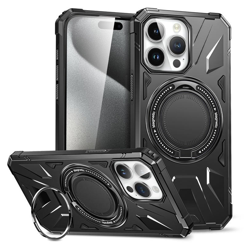 Shockproof Armor Case for iPhone 15 16 17E Dual Layer Rugged Cover Anti Slip Grip Heavy Duty Protection UK