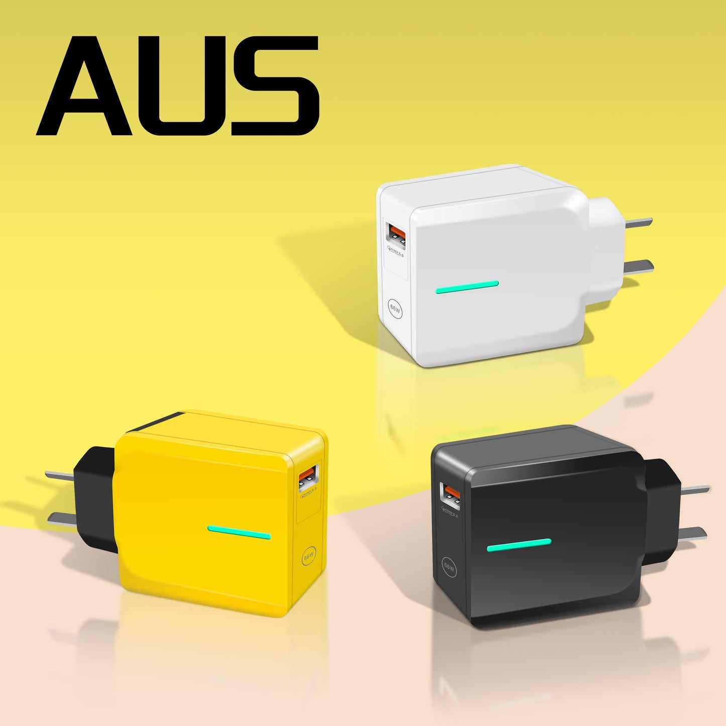 Ultra-Fast GaN Charger 67W / 120W – 5-Port USB C Power Delivery Hub for MacBook, iPhone & Samsung